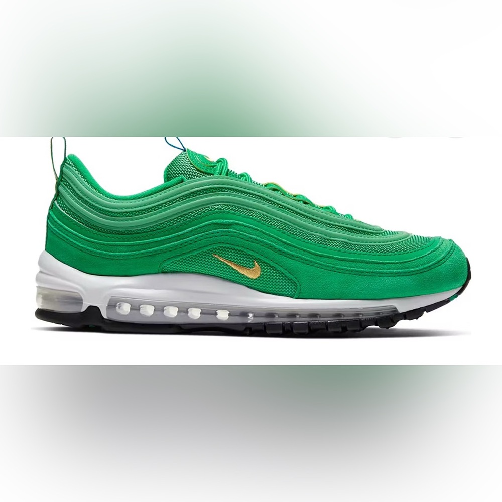 Nike Air Max 97 QS Olympic Rings Lucky Green Gold Men’s Size 12 CI3708-300